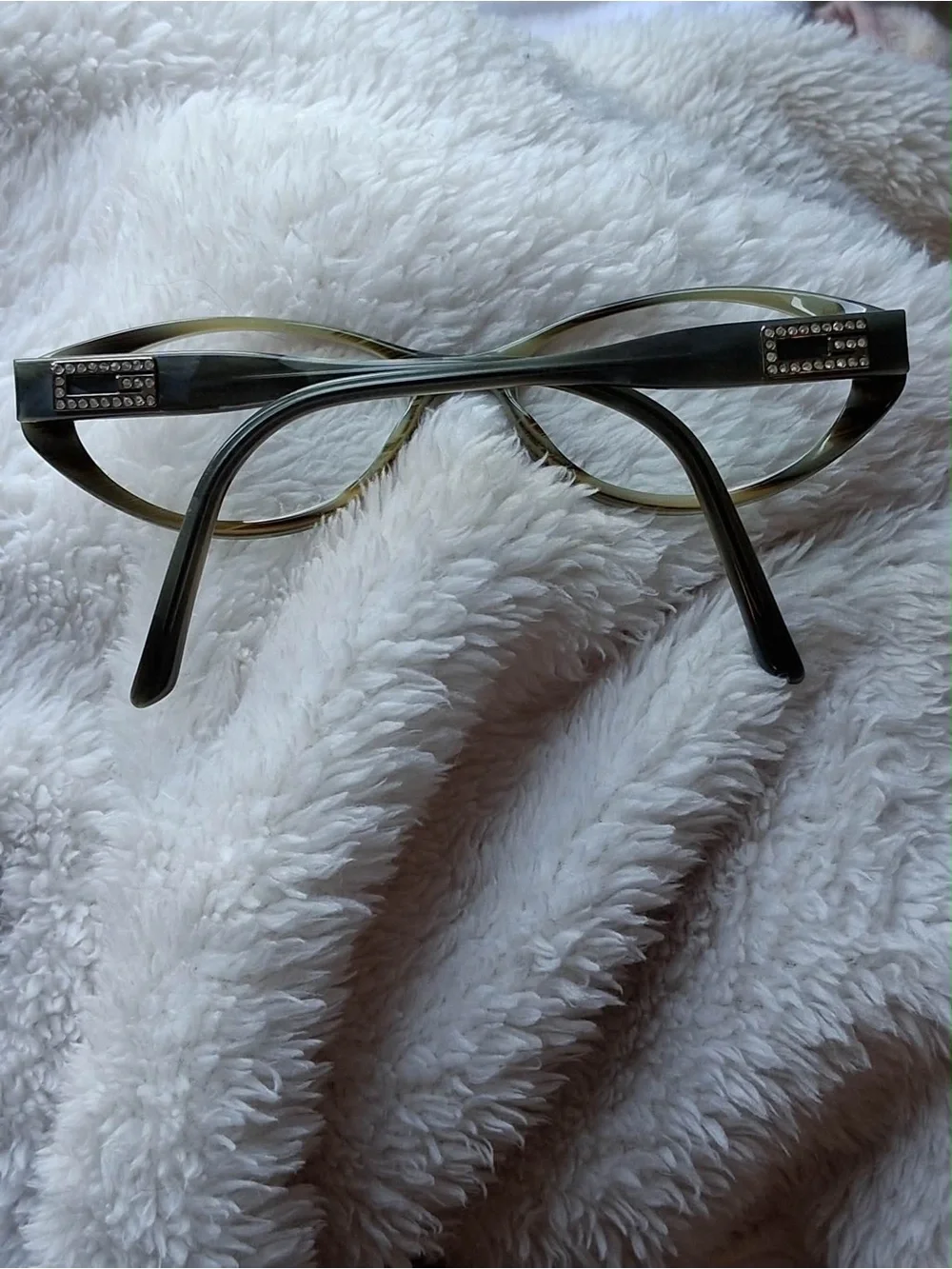 Gucci Glasses with Crystal 'G' Accent